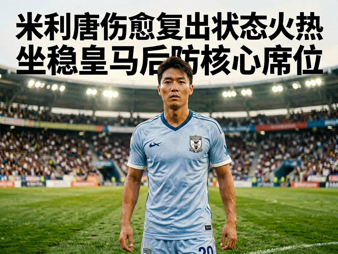 米利唐伤愈复出状态火热坐稳皇马后防核心席位
